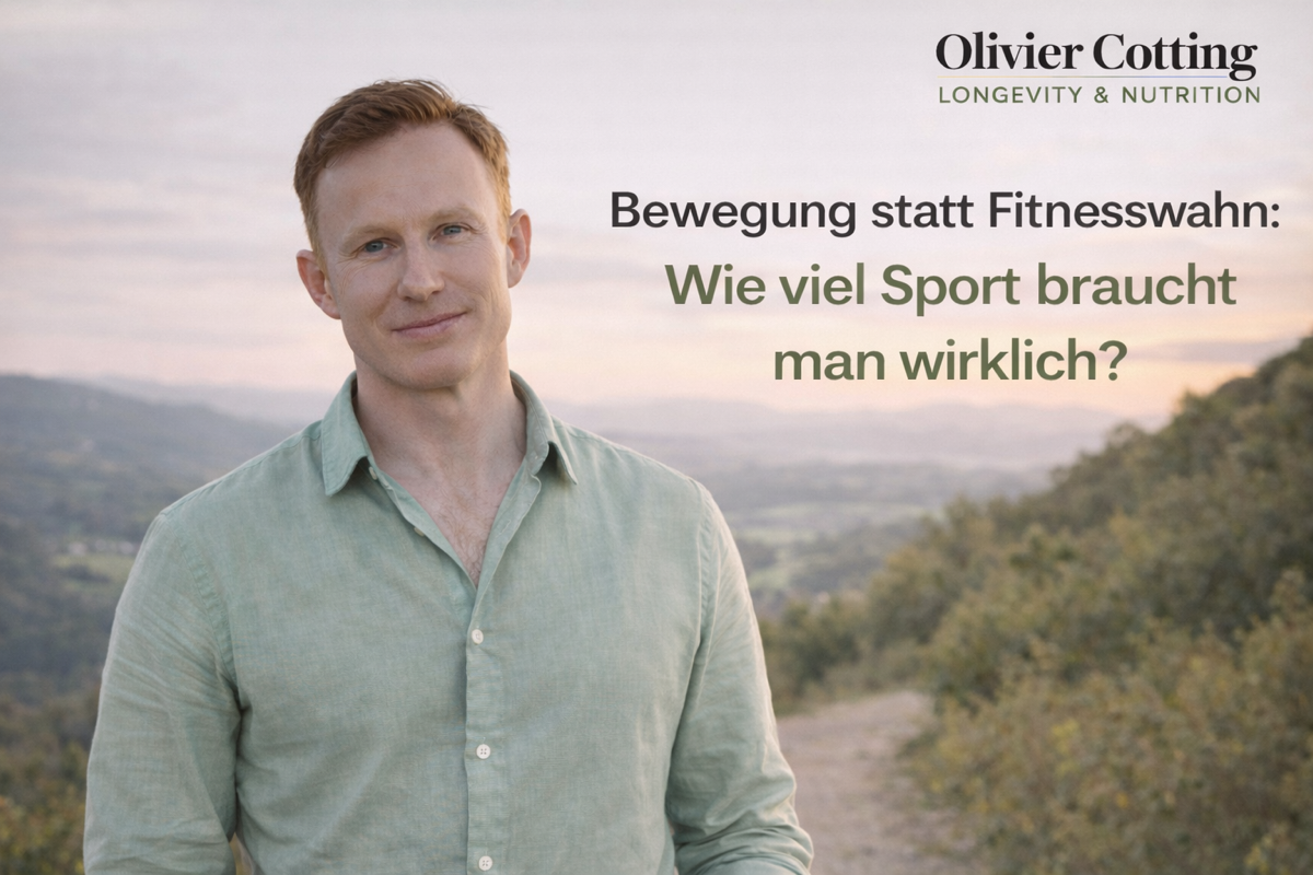 Bewegung statt Fitnesswahn