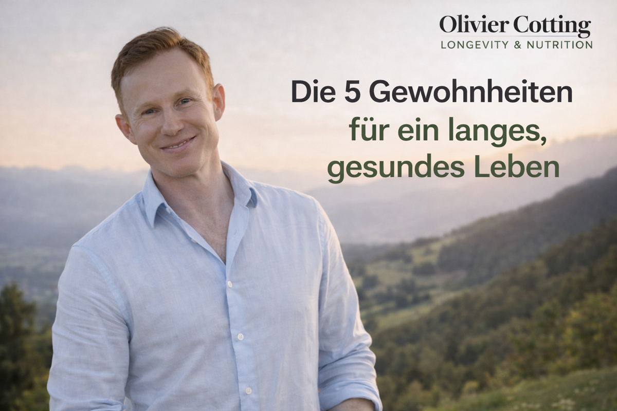 Die 5 Gewohnheiten für ein langes Leben